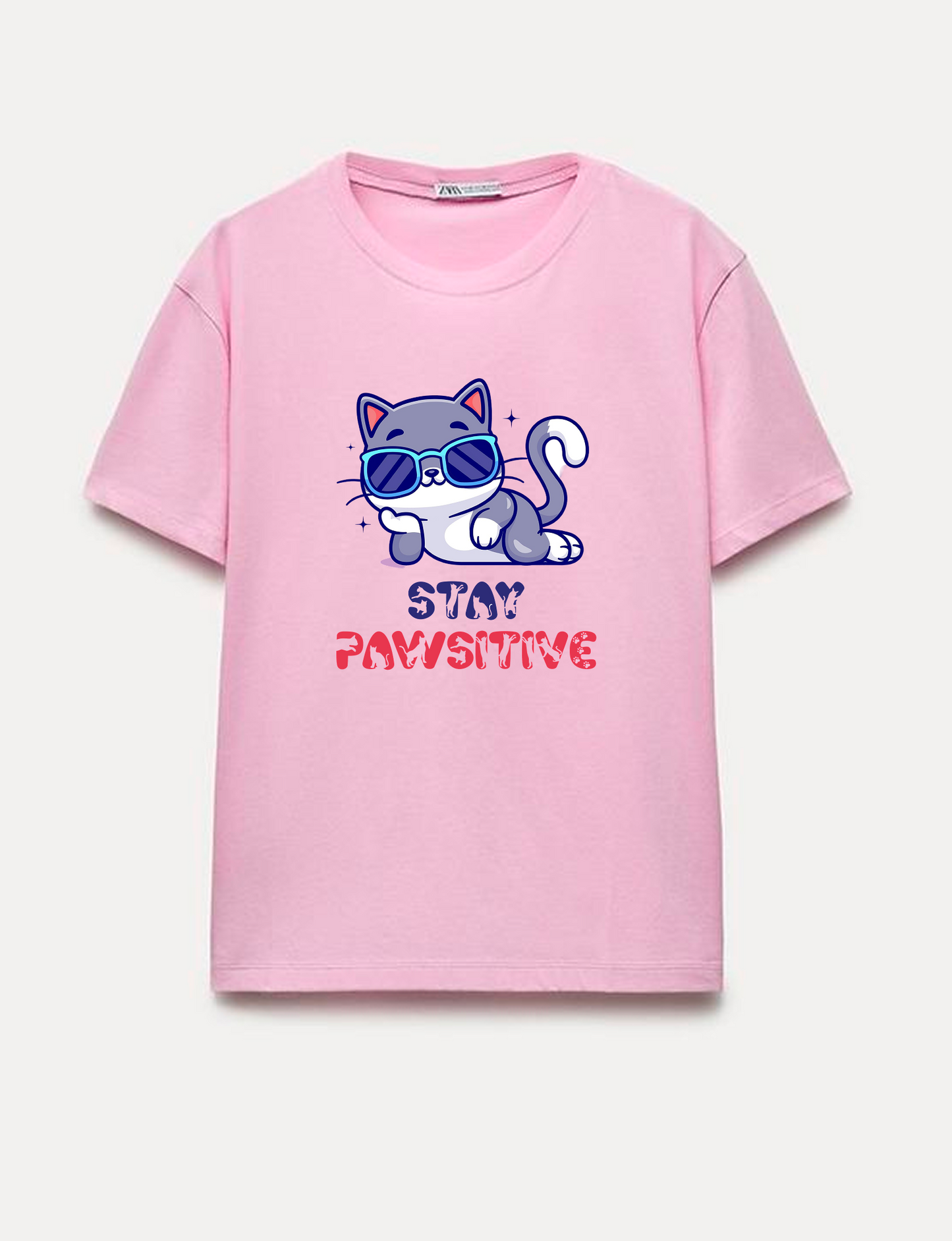 Stay Positive Oversized Unisex T-shirt