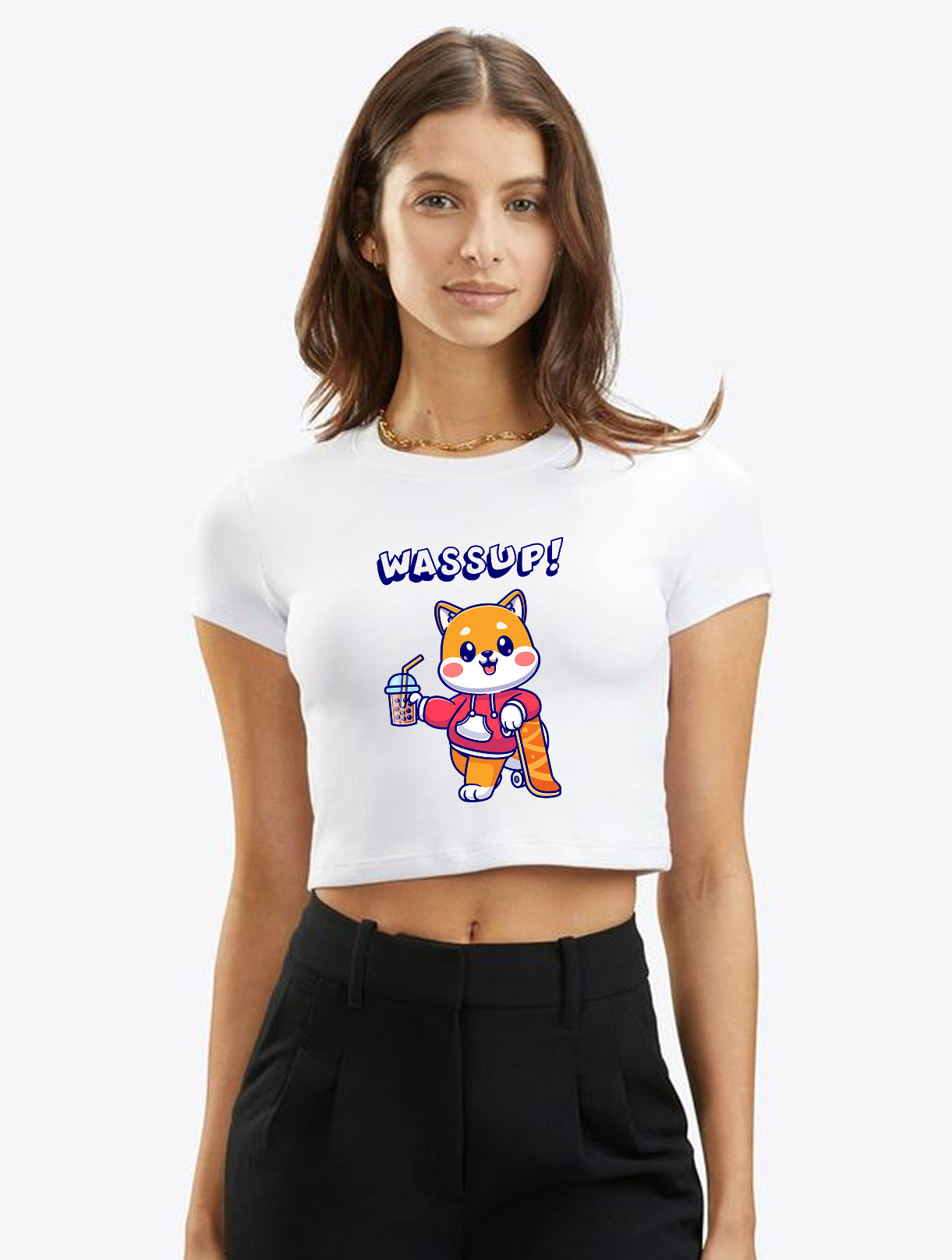 Wassup Crop Top for Women