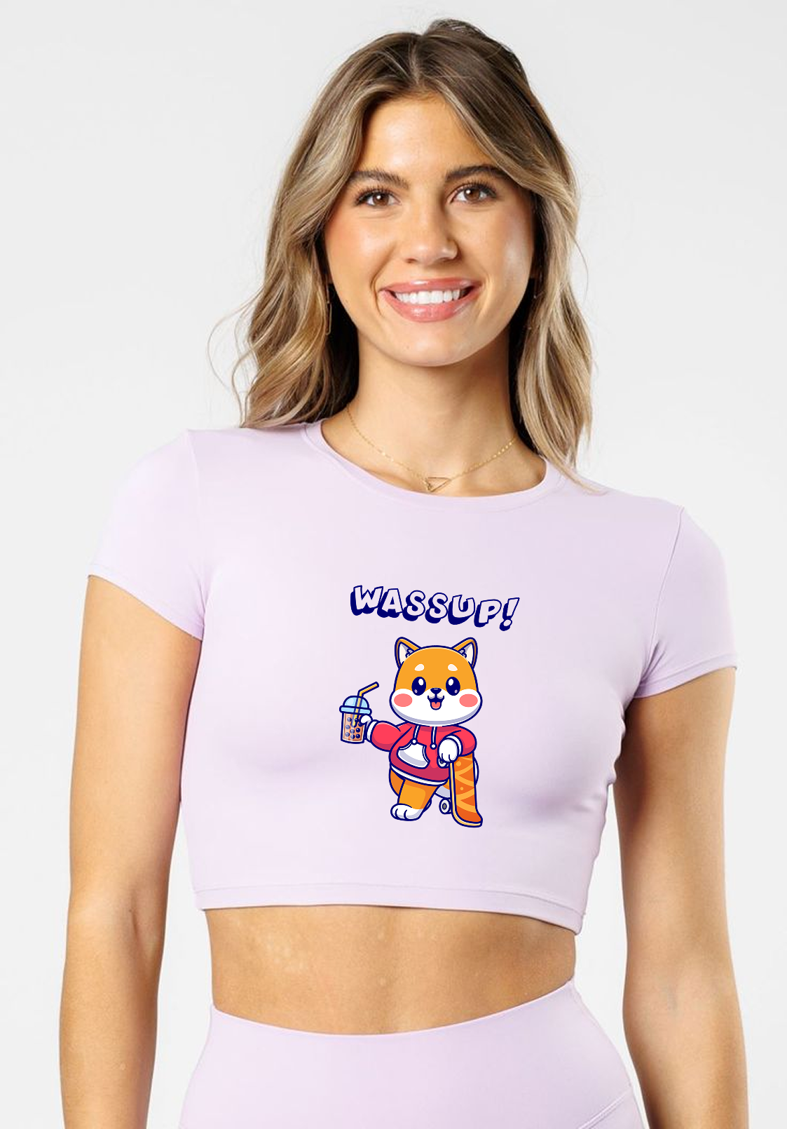 Wassup Crop Top for Women