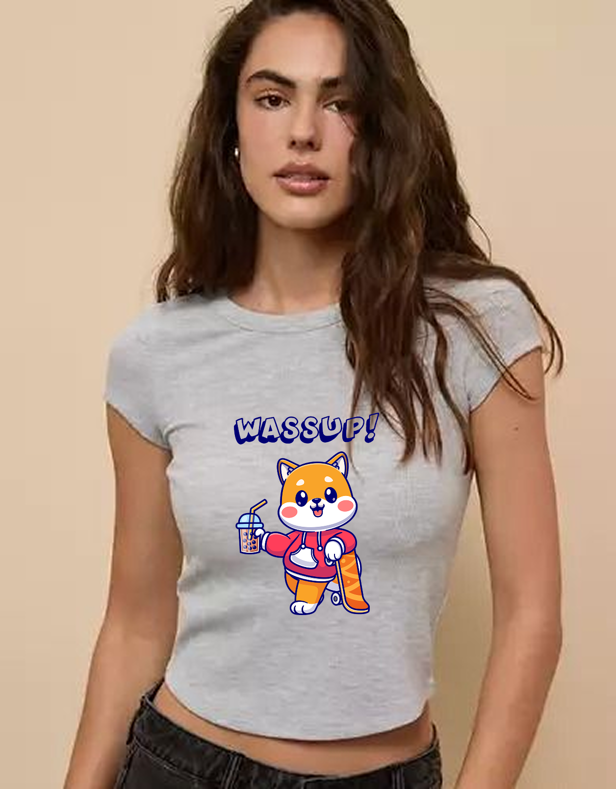 Wassup Crop Top for Women