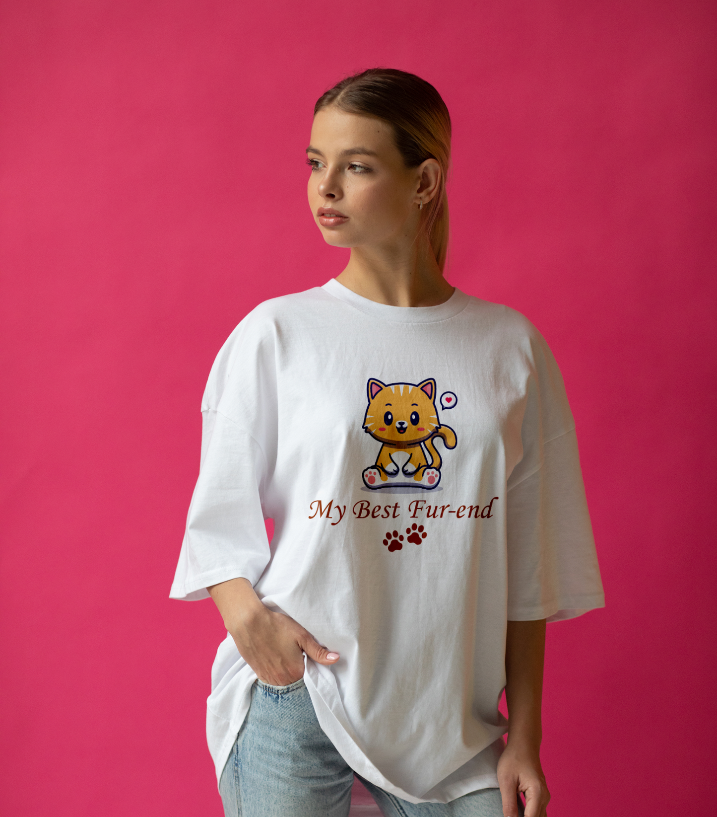 My Best Fur-end Cat T-shirt