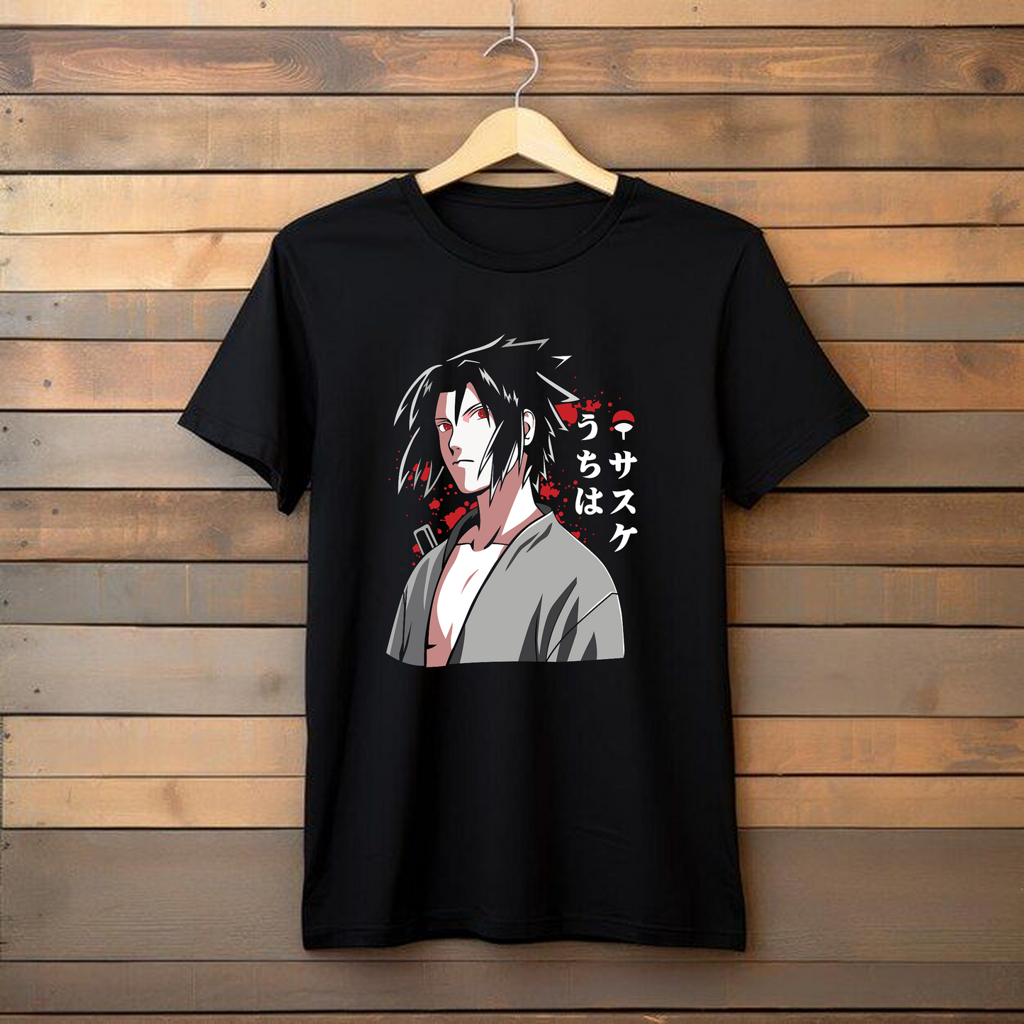 Sasuke Uchiha  Men Oversize Tshirt