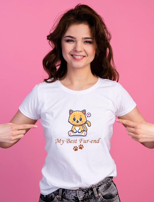 My Best Fur-end Cat T-shirt